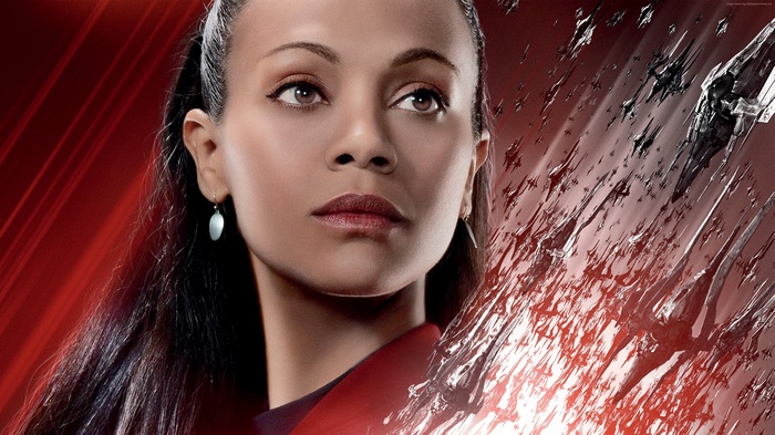 Zoe Saldana as Uhura in Star Trek Beyond