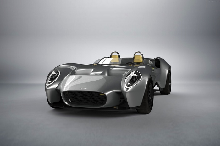 Silver Jannarelly Design 1 sports car