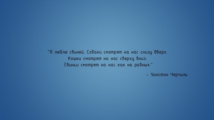 Quote by Winston Churchill about animals