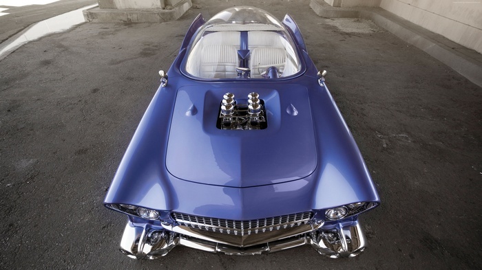 1955 Ford "Beatnik" Bubbletop Custom car