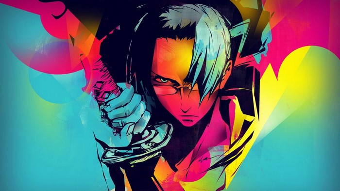 Jin from Samurai Champloo holding a sword