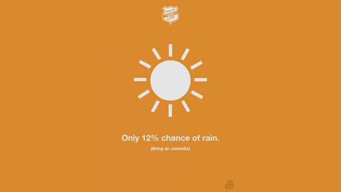 Truth and Lies weather forecast illustration