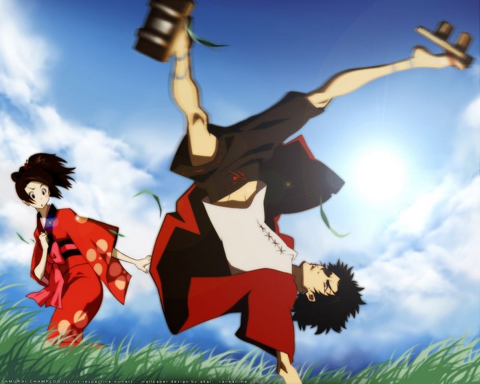 Mugen and Fuu from Samurai Champloo