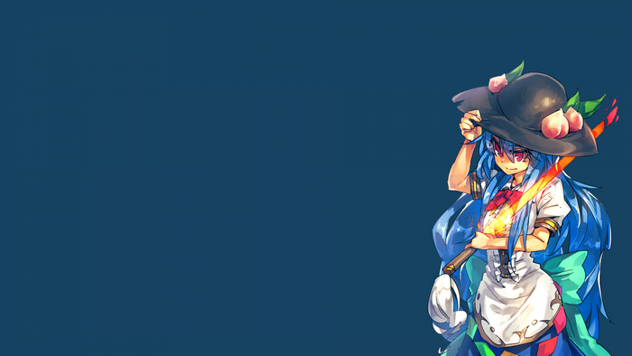 Hinanawi Tenshi from Touhou Project