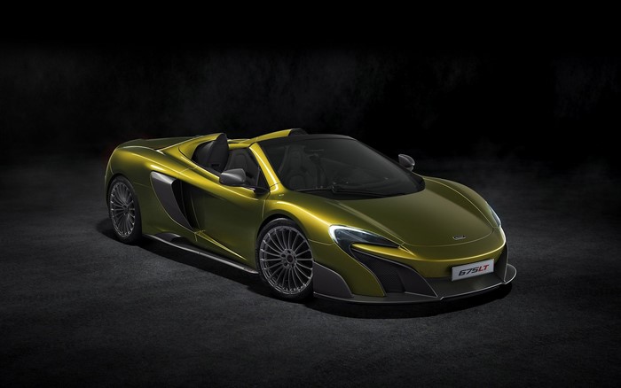 McLaren 675LT Convertible Sports Car