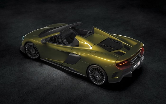 McLaren 675LT Convertible Sports Car