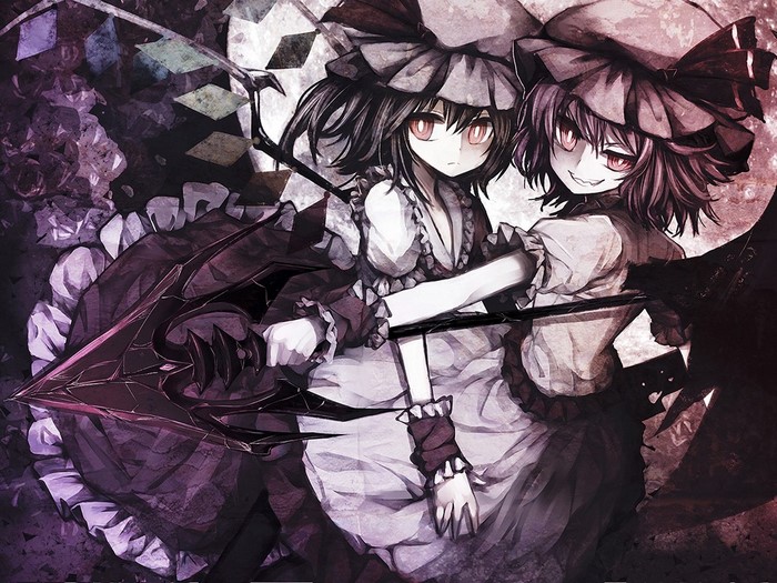 Remilia Scarlet and Flandre Scarlet from Touhou