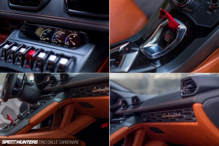 Lamborghini Huracan Interior Details