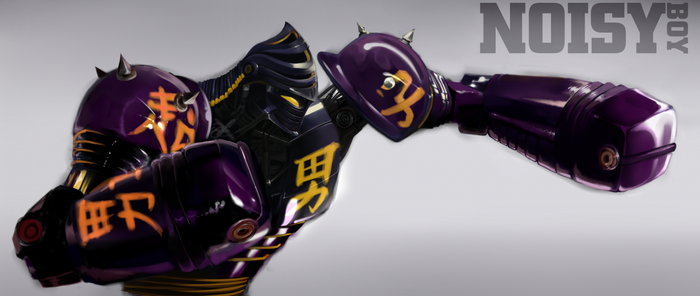 Noisy Boy robot from Real Steel