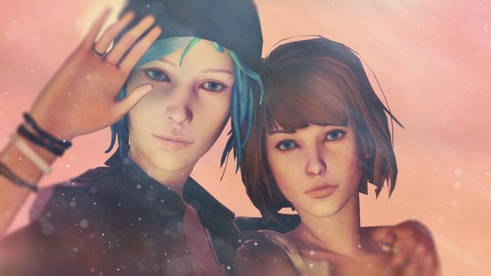 Max Caulfield and Chloe Price from Life Is Strange