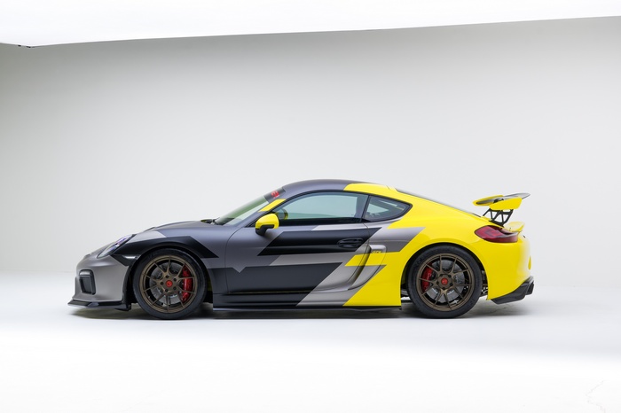 Porsche Cayman GT4 with Vorsteiner Tuning