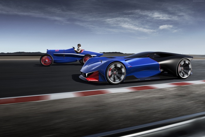 Peugeot L500 R HYbrid concept cars racing