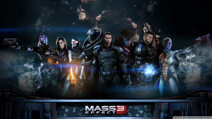 Mass Effect 3 characters lineup