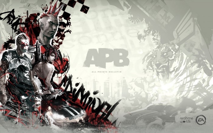APB All Points Bulletin video game art