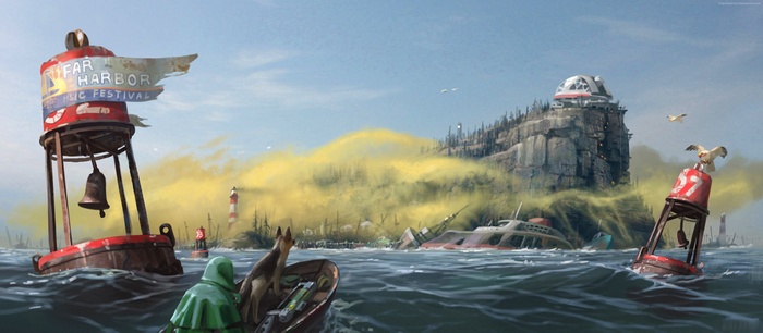 Fallout 4: Far Harbor concept art
