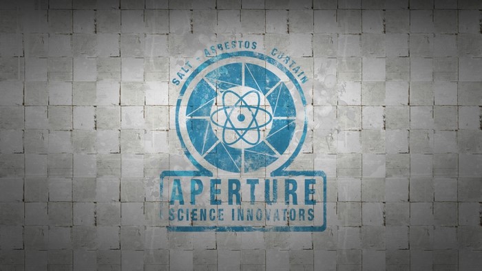 Aperture Science Innovators logo from Portal game