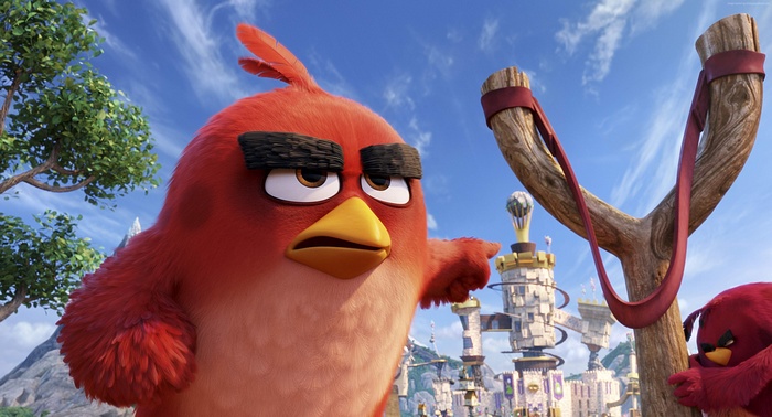 Red from The Angry Birds Movie