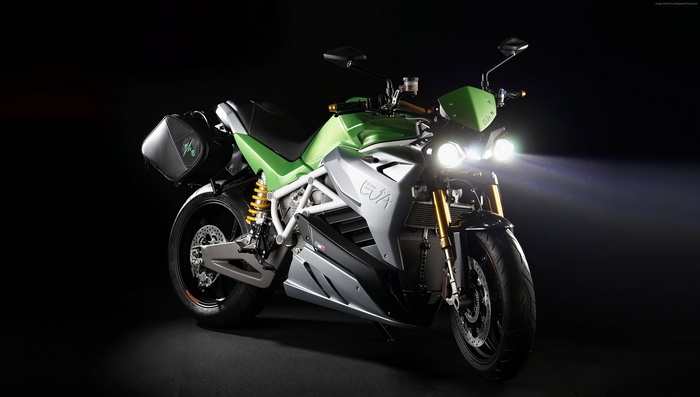 Energica Ego electric street fighter motorcycle
