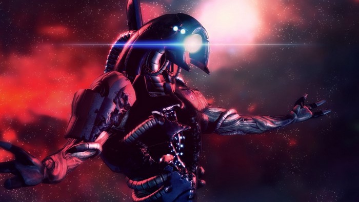 Legion from Mass Effect 2 in space