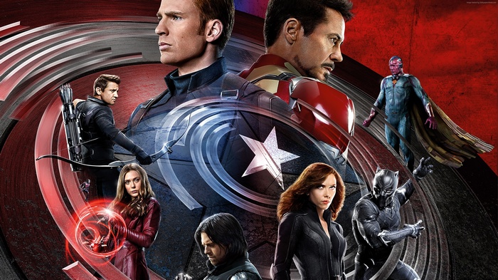 Captain America and Iron Man from Captain America: Civil War