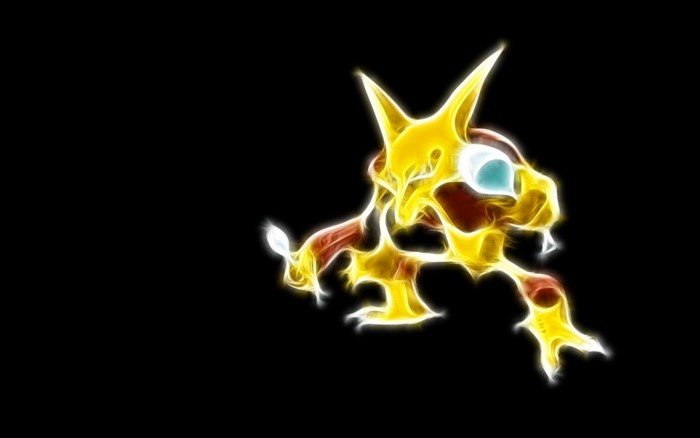 Kadabra from Pokemon, Fractalius effect