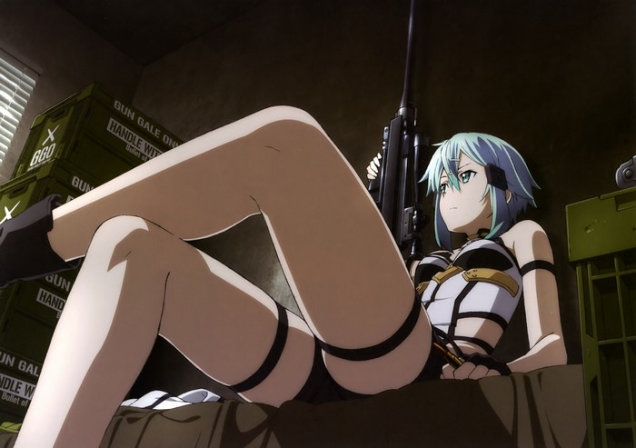 Sinon from Sword Art Online Gun Gale Online