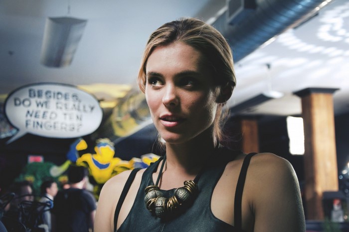 Susie Abromeit in a fashion photo shoot