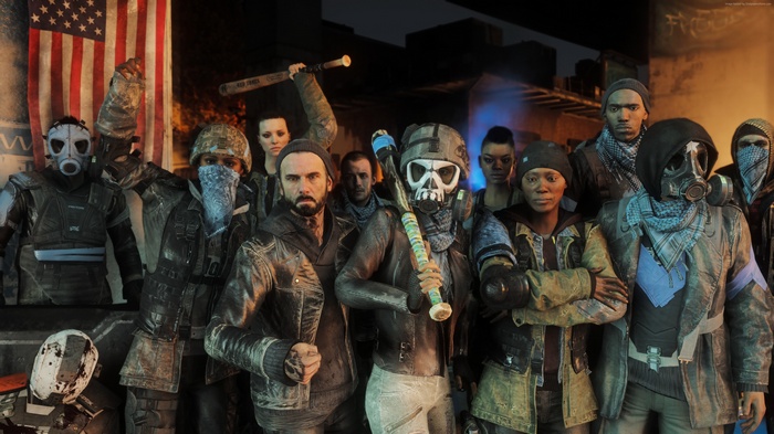 Homefront: The Revolution screenshot with group of soldiers
