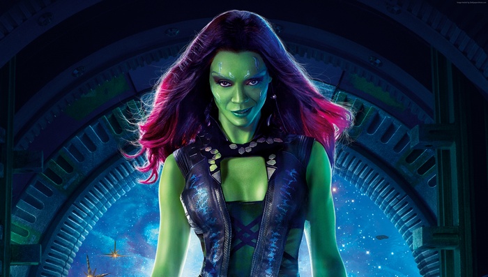 Gamora from Guardians of the Galaxy Vol 2
