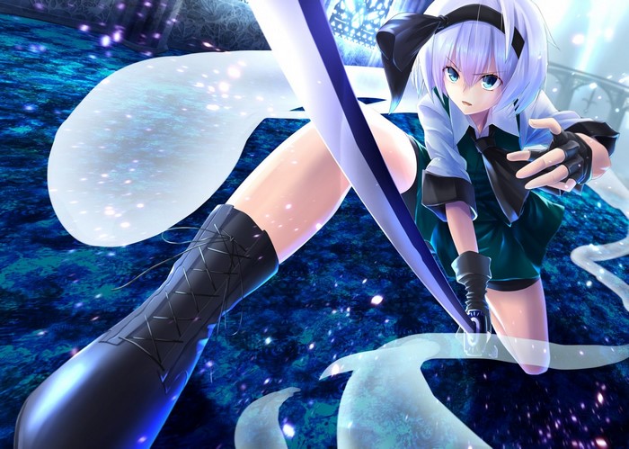 Youmu Konpaku from Touhou Project