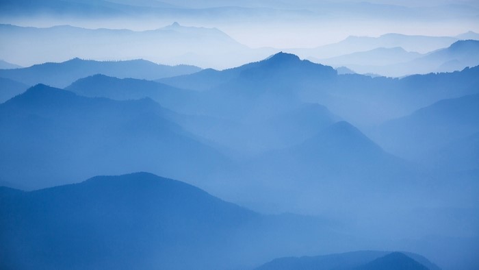 Blue Mountains in Mist