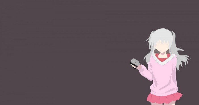 Tomori Nao from Charlotte holding a camera