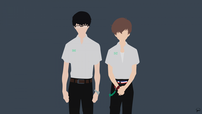 Arata Kokonoe and Touji Hisami from Zankyou no Terror