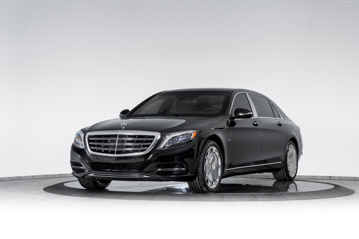 Black Mercedes-Maybach S 600 Armored Car by INKAS