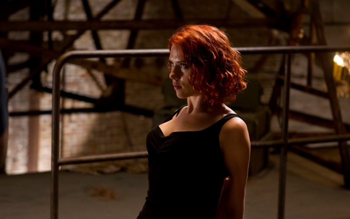Scarlett Johansson as Black Widow from The Avengers