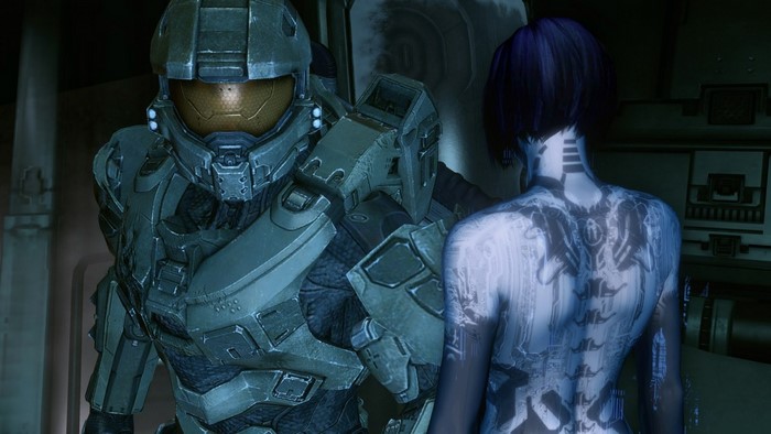Master Chief and Cortana from Halo
