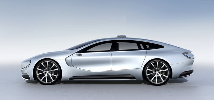 LeSEE electric concept car at Auto China 2016