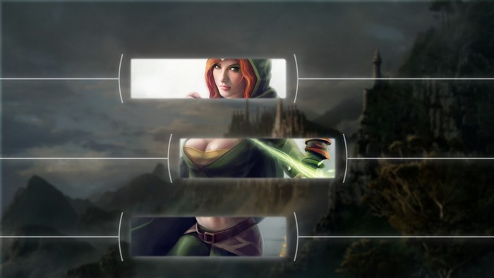 Windranger from Dota 2 character art