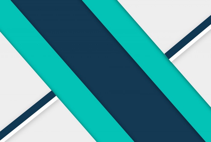 Abstract geometric background with teal and navy blue stripes