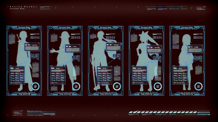 Sword Art Online Personal Data Presentation