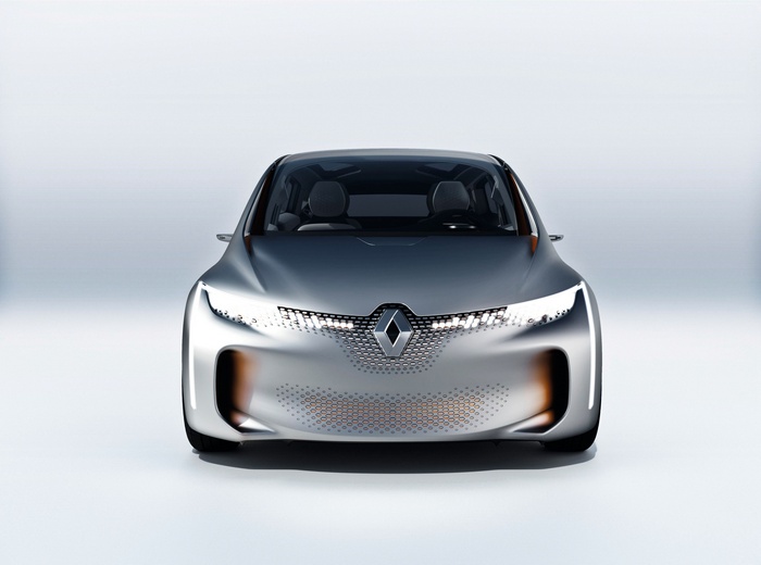 Renault Eolab concept car front view