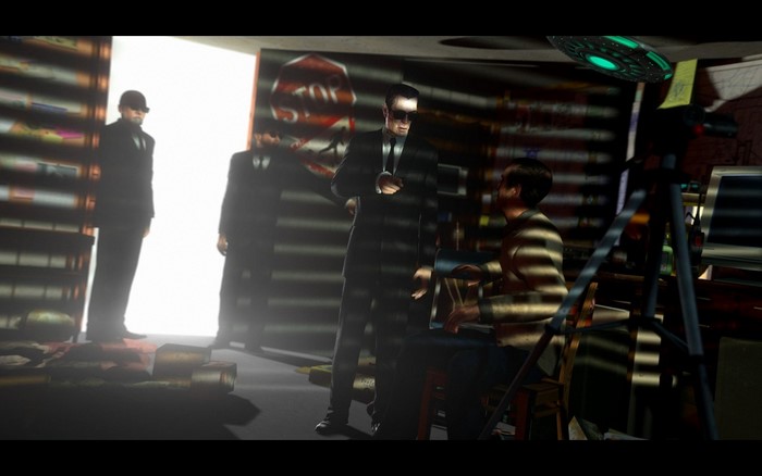 Garrys Mod screenshot of men in suits