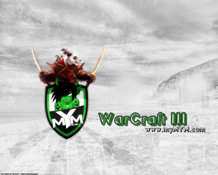 Warcraft III logo with Meet Your Makers brand