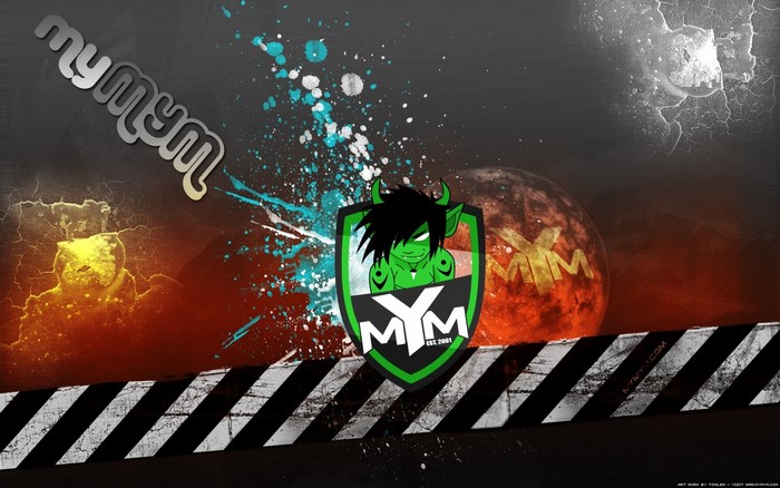 Meet Your Makers logo with abstract elements