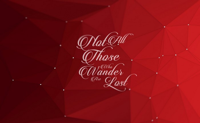 Not All Those Who Wander Are Lost quote