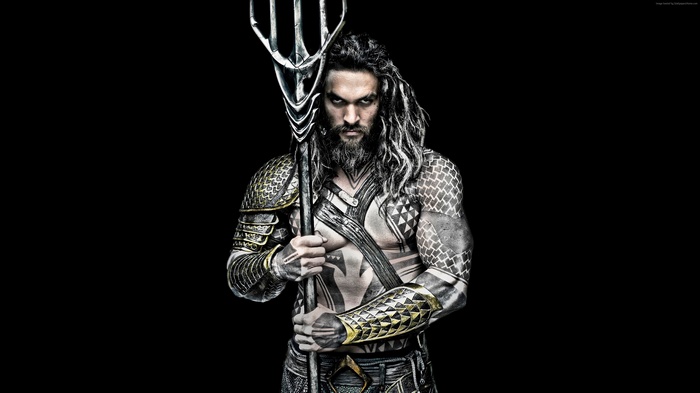 Aquaman from DC Comics played by Jason Momoa