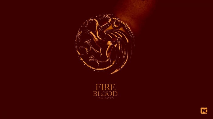 House Targaryen logo from Fire & Blood