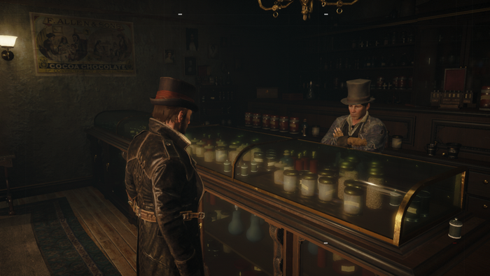 Jacob Frye from Assassin's Creed Syndicate in a bar