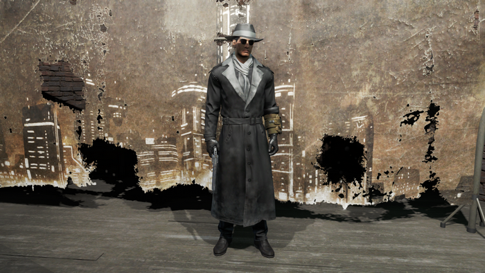 Silver Shroud from Fallout 4