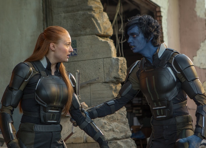Jean Grey and Nightcrawler from X-Men: Apocalypse